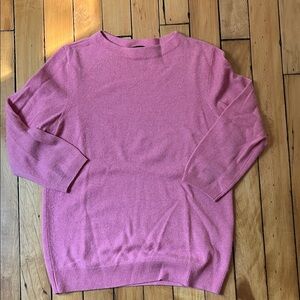 Talbots Pink Cashmere Audrey Sweater